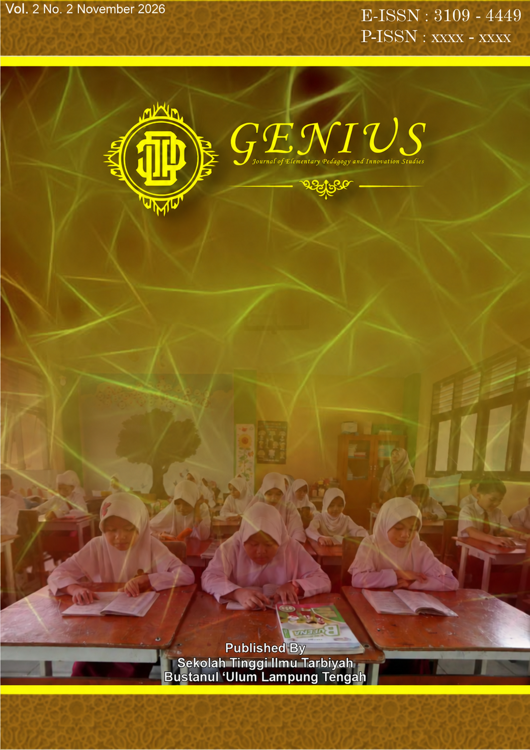 					View Vol. 2 No. 2 (2026): GENIUS: Journal of Elementary Pedagogy and Innovation Studies
				